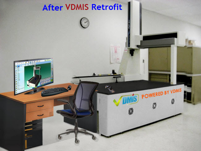 VDMIS RETROFIT BEFORE & AFTER